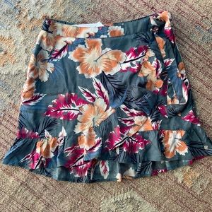 Roxy Yellow Halo Skirt
